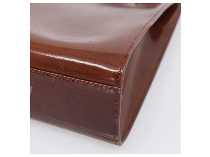 Panthère Cartier PANTHERE Shopper Lackleder Braun Silber - Ansicht 10