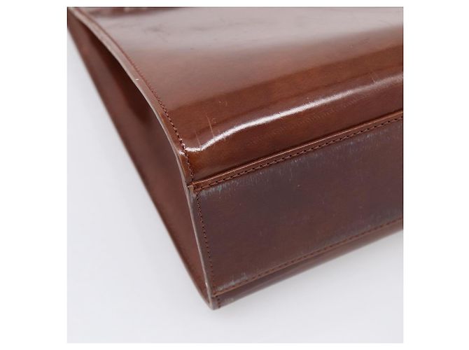 Panthère Cartier PANTHERE Shopper Lackleder Braun Silber - Ansicht 11