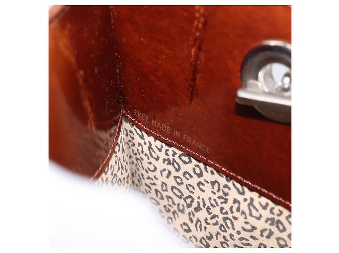 Panthère Cartier PANTHERE Shopper Lackleder Braun Silber - Ansicht 21