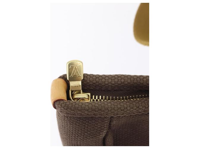 LOUIS VUITTON Antigua Cabas MM Tote Bag Canvas Brown M40086 LV - Ansicht 10