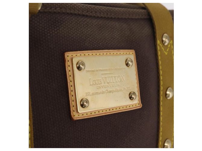LOUIS VUITTON Antigua Cabas MM Tote Bag Canvas Brown M40086 LV - Ansicht 18