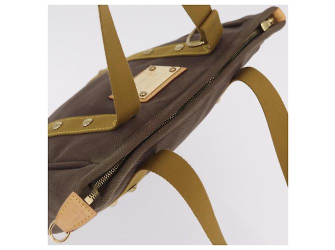 LOUIS VUITTON Antigua Cabas MM Tote Bag Canvas Brown M40086 LV - Ansicht 7