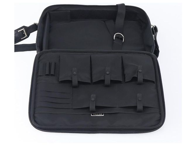 PRADA Business Bag Nylon 2way Black Silver - vista 11