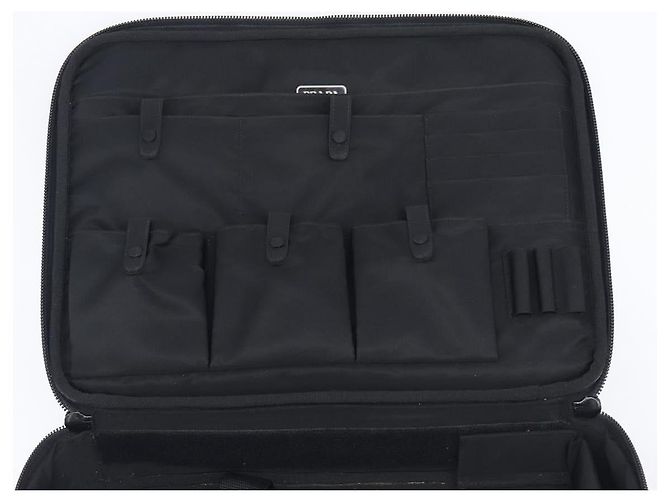 PRADA Business Bag Nylon 2way Black Silver - vista 22