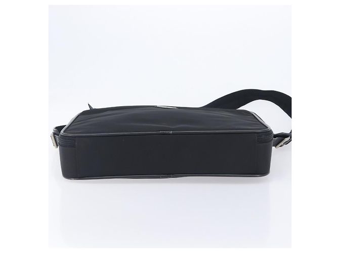 PRADA Business Bag Nylon 2way Black Silver - vista 5