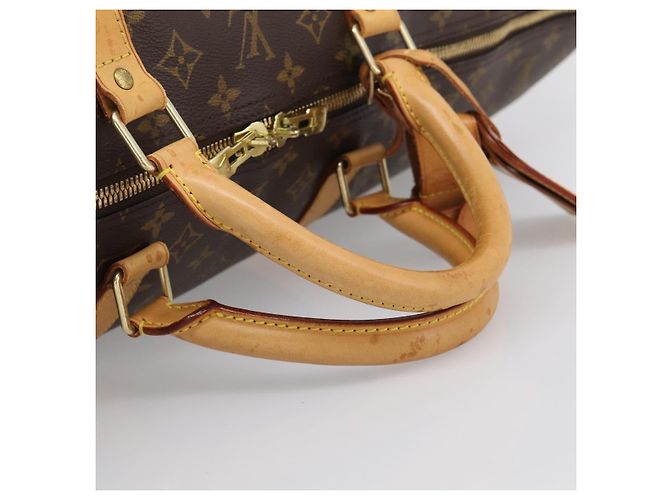 LOUIS VUITTON Monogram Keepall Bandouliere 60 Boston Bag M41412 LV - vista 7