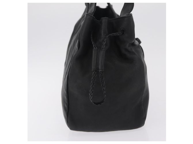 Salvatore Ferragamo Gancini Hand Bag Leather Black Silver - vista 4
