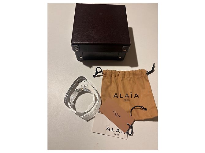 Bracciale in Pexiglass trasparente Alaïa - vista 5