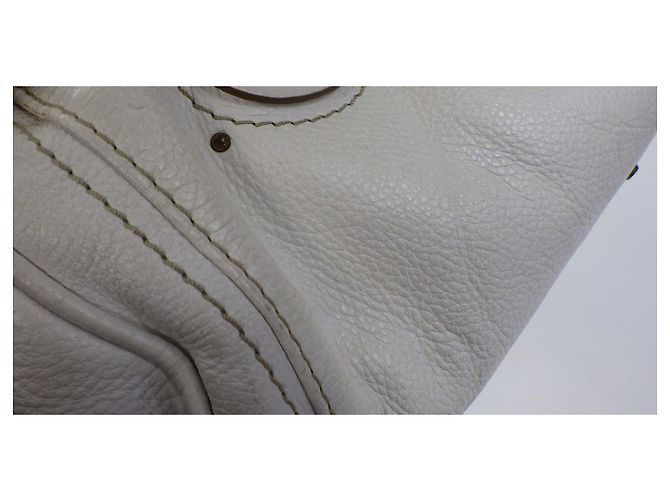Chloé Borsa Chloe Paddington in pelle bianca - vista 10