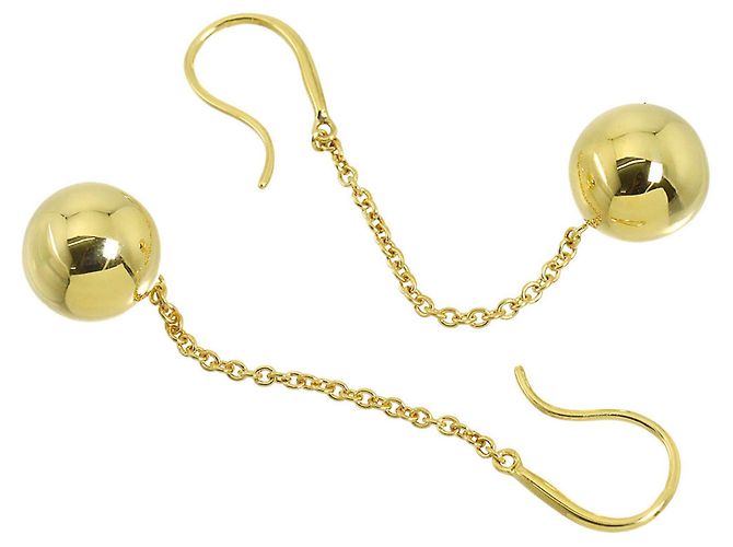 Autre Marque Orecchini a goccia Tiffany & Co. in oro giallo 18K - vista 3