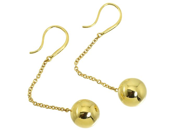 Autre Marque Orecchini a goccia Tiffany & Co. in oro giallo 18K - vista 4