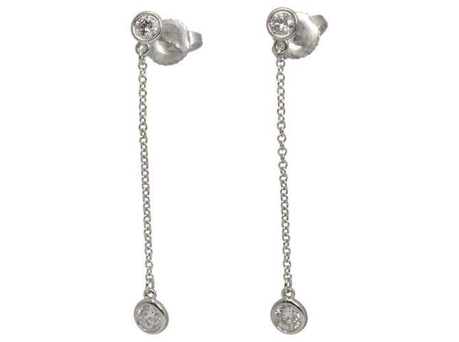 Autre Marque Orecchini By the Yard Drop Diamond di Tiffany & Co. - vista 2