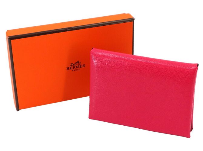 Hermès Tarjetero Hermes Calvi Duo - vista 2