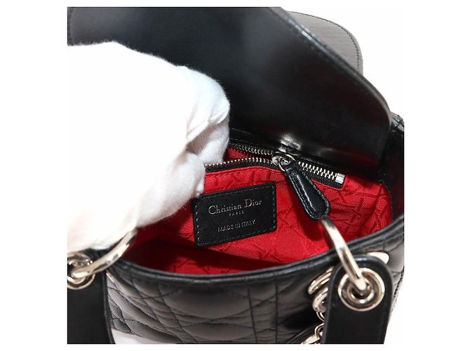 Christian Dior Cannage Lady Mini Handtasche - Ansicht 7