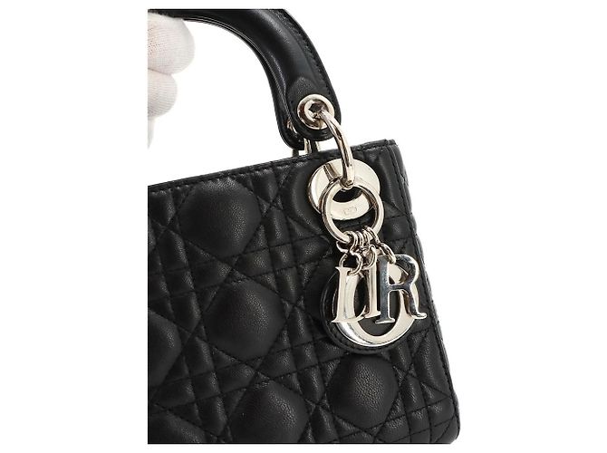 Christian Dior Cannage Lady Mini Handtasche - Ansicht 9