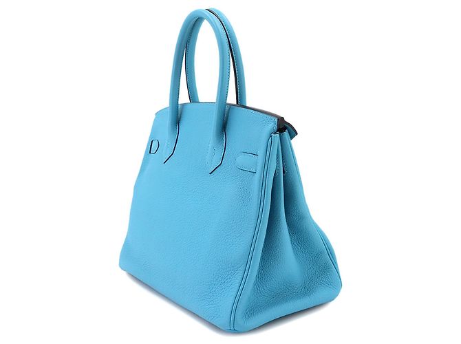 Hermès Borsa Hermes Birkin 30 in pelle Togo - vista 4