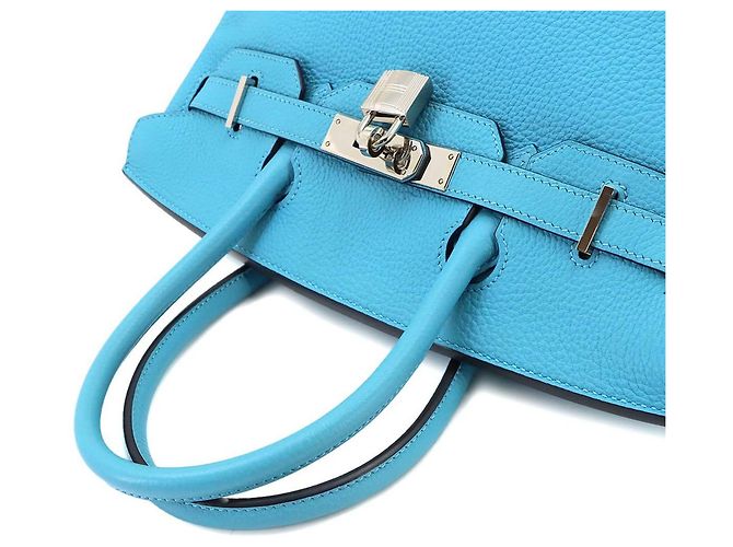 Hermès Borsa Hermes Birkin 30 in pelle Togo - vista 6