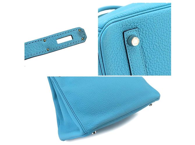 Hermès Borsa Hermes Birkin 30 in pelle Togo - vista 9