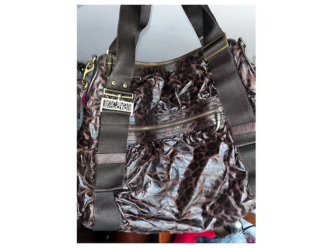 Borsa Hobo in pelle leopardata Just Cavalli - vista 2