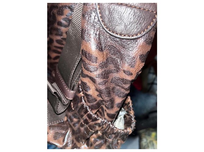 Borsa Hobo in pelle leopardata Just Cavalli - vista 5