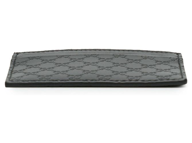 Tarjetero Gucci Black Microguccissima - vista 3