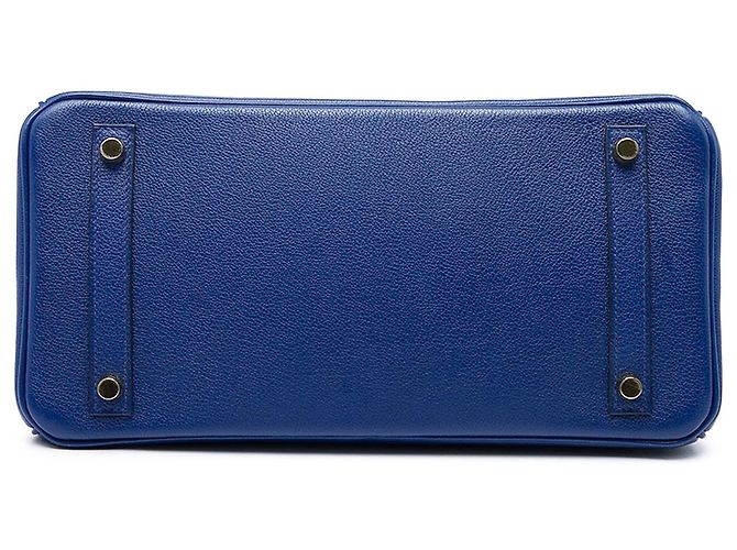 Hermès Blue Togo Birkin Retourne 30 - Ansicht 3