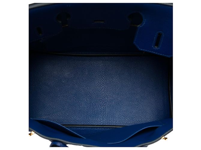 Hermès Blue Togo Birkin Retourne 30 - Ansicht 4
