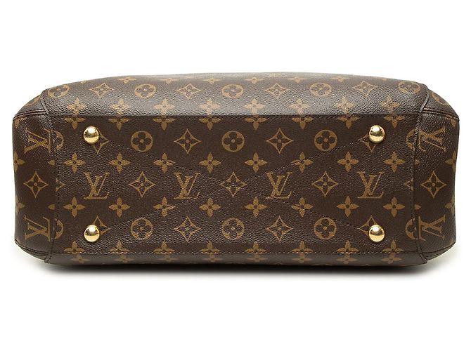 Louis Vuitton Brown Monogram Montaigne GM - vista 3