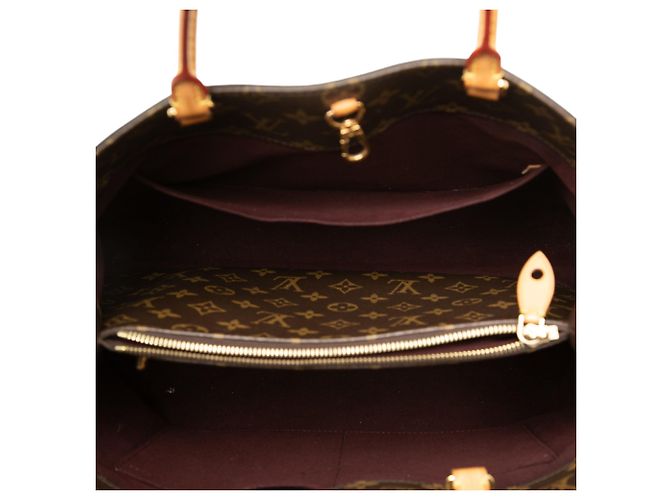 Louis Vuitton Brown Monogram Montaigne GM - vista 4