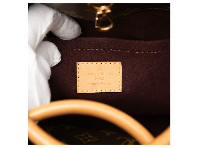 Louis Vuitton Brown Monogram Montaigne GM - vista 5