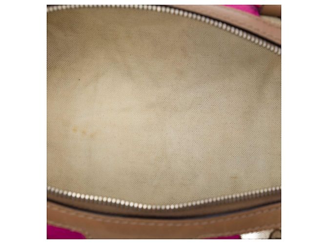 Borsa Boston Gucci Joy Small in tela GG beige con Web - vista 4