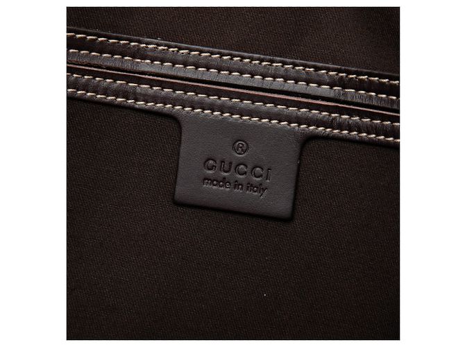 Borsa da lavoro Gucci Beige GG Supreme - vista 5