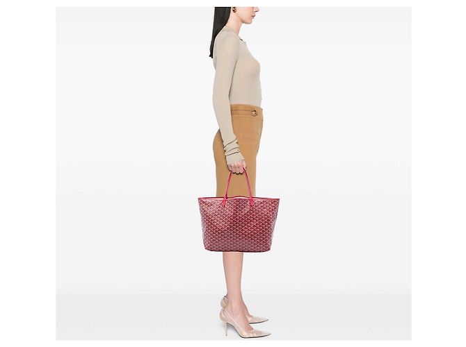Goyard Red Goyardine Saint Louis GM - vista 5
