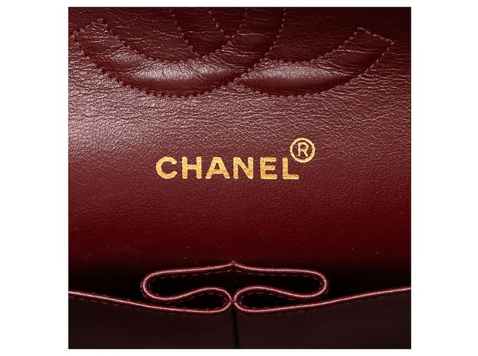 Chanel Black Medium Classic Lambskin Double Flap - vista 5