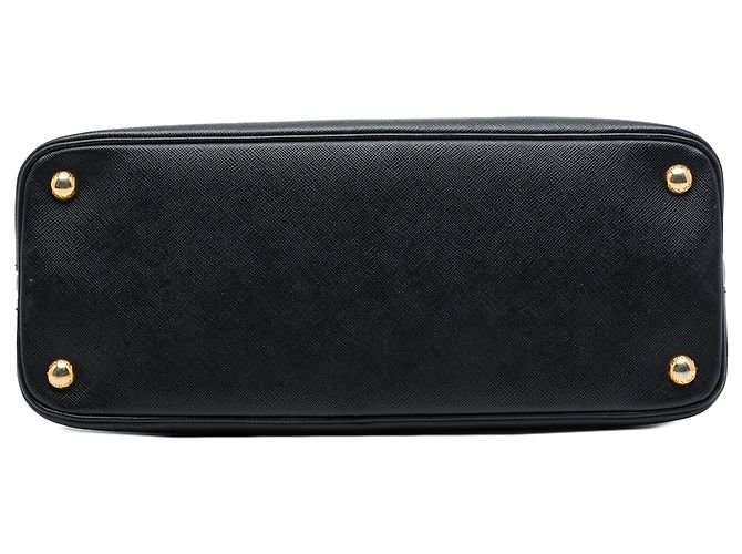 Borsa Prada Black Medium Saffiano Lux Promenade Satchel - vista 3