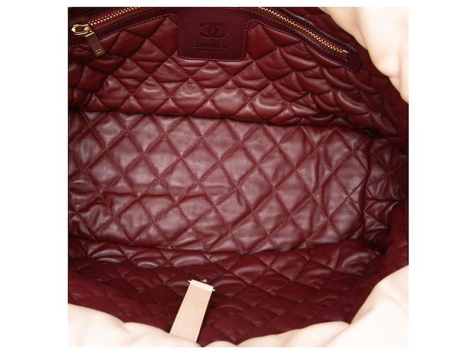 Bolso Tote Reversible Chanel Gold Medium Lambskin Coco Cocoon - vista 4