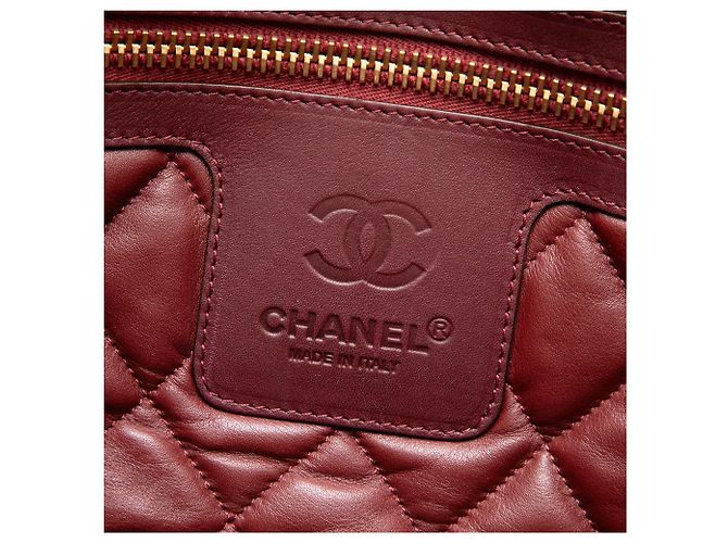 Bolso Tote Reversible Chanel Gold Medium Lambskin Coco Cocoon - vista 5