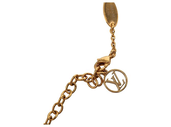 Collar Essential V Louis Vuitton Gold Plated Gold - vista 4