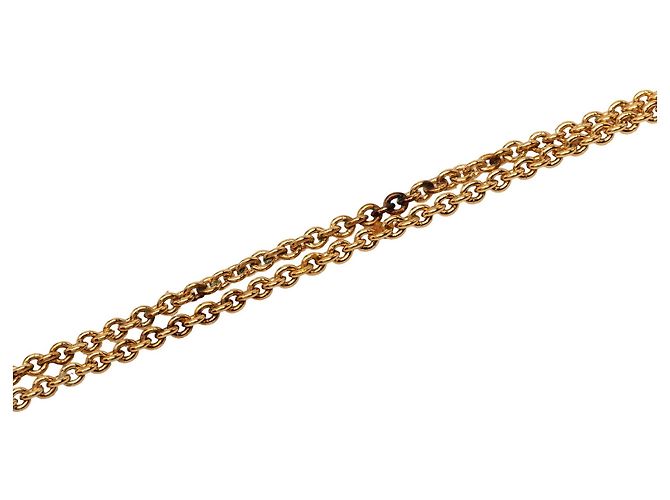 Collar Essential V Louis Vuitton Gold Plated Gold - vista 7