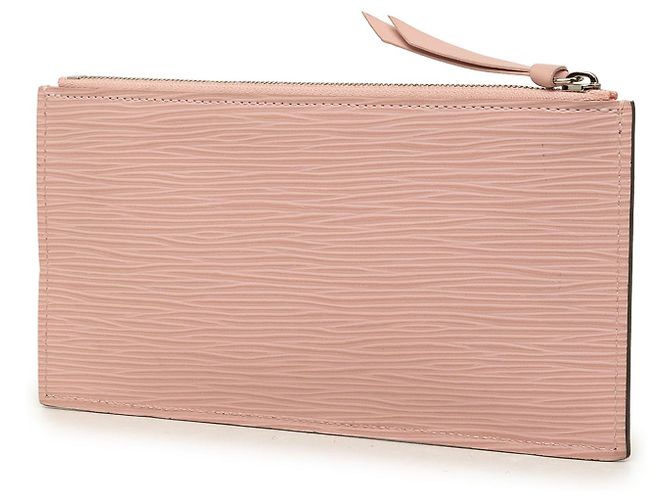 Pouch con zip Louis Vuitton Pink Epi Felicie Insert - vista 2