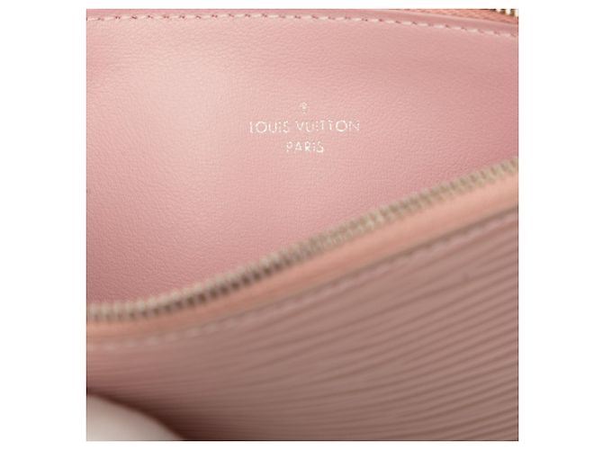 Pouch con zip Louis Vuitton Pink Epi Felicie Insert - vista 5