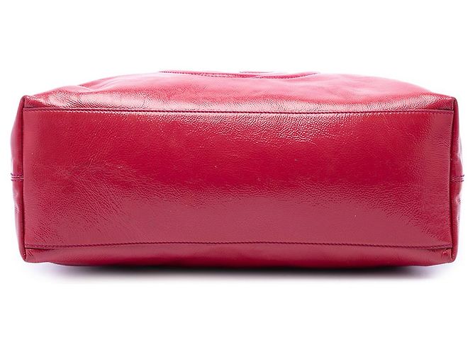 Bolso Tote Soho Chain Medium de charol rosa Gucci - vista 3