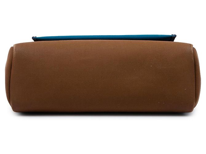 Hermès Brown Toile Herbag Zip Retourne Verso 31 - vista 3