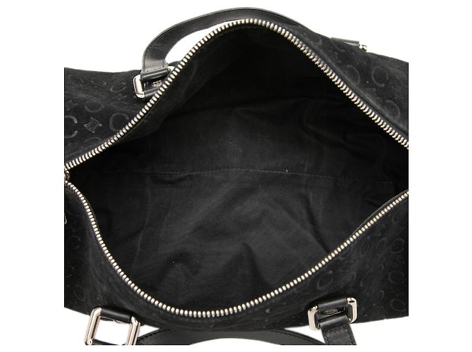 Céline Bolso Celine Black C Macadam de gamuza - vista 4