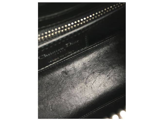 Dior Pink Medium Patent Sequin Embroidered Lady Dior - Ansicht 4