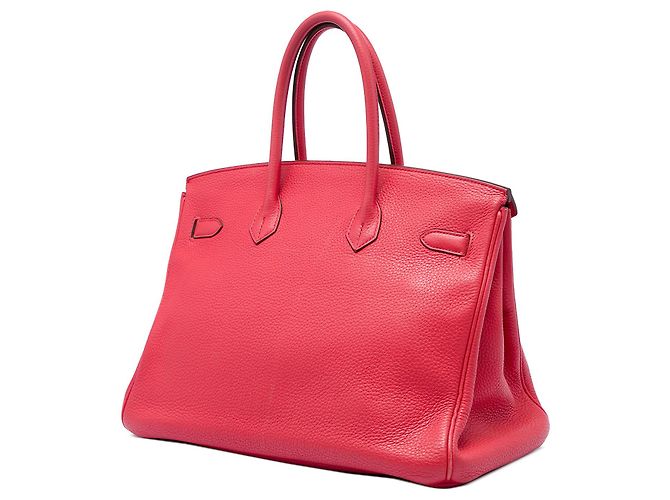 Hermès Red Clemence Birkin Retourne 35 - vista 2