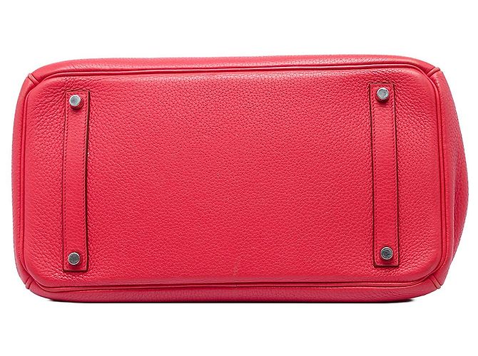 Hermès Red Clemence Birkin Retourne 35 - vista 3