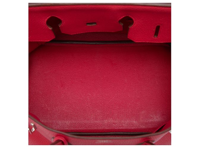 Hermès Red Clemence Birkin Retourne 35 - vista 4