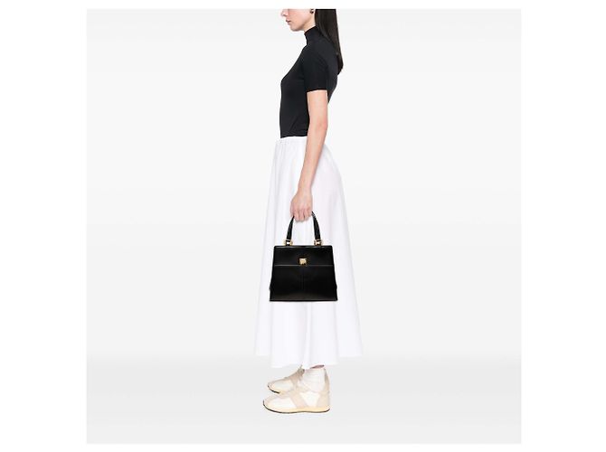 Autre Marque Saint Laurent Handtasche aus schwarzem Leder - Ansicht 6
