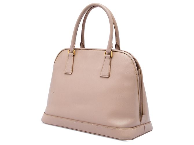Borsa Prada Pink Large Saffiano Lux Open Promenade Satchel - vista 2